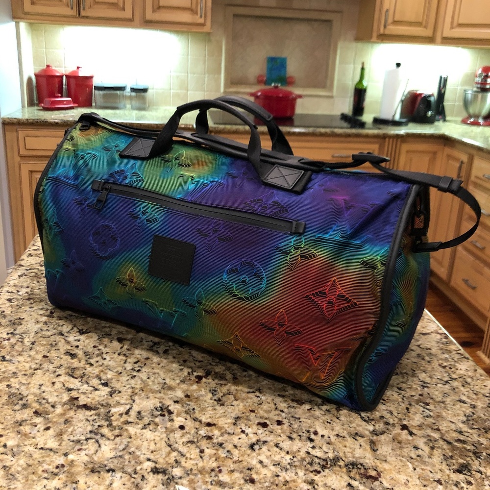 lv Reversible Keepall Bandouliere Monogram 3D 50